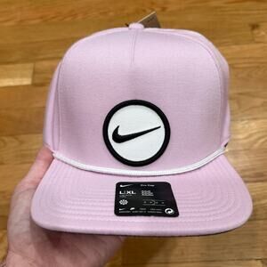 Nike Golf Snapback Hat Pink Rope Pro Cap L/XL NWT